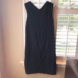 BANANA REPUBLIC Black V-Neck Dress